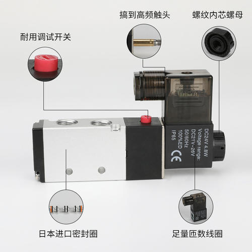 雙向氣缸和電磁閥如何連接運(yùn)動？