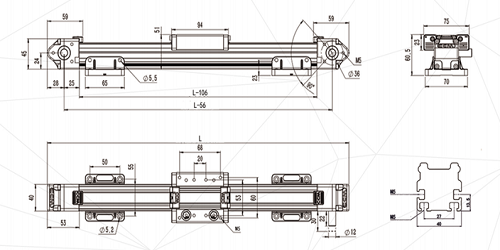 工業(yè)直線電機控制系統(tǒng)，直線電機模組重要的結構由什么部件組成？